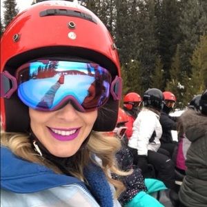 Smith ski goggles with two lenses